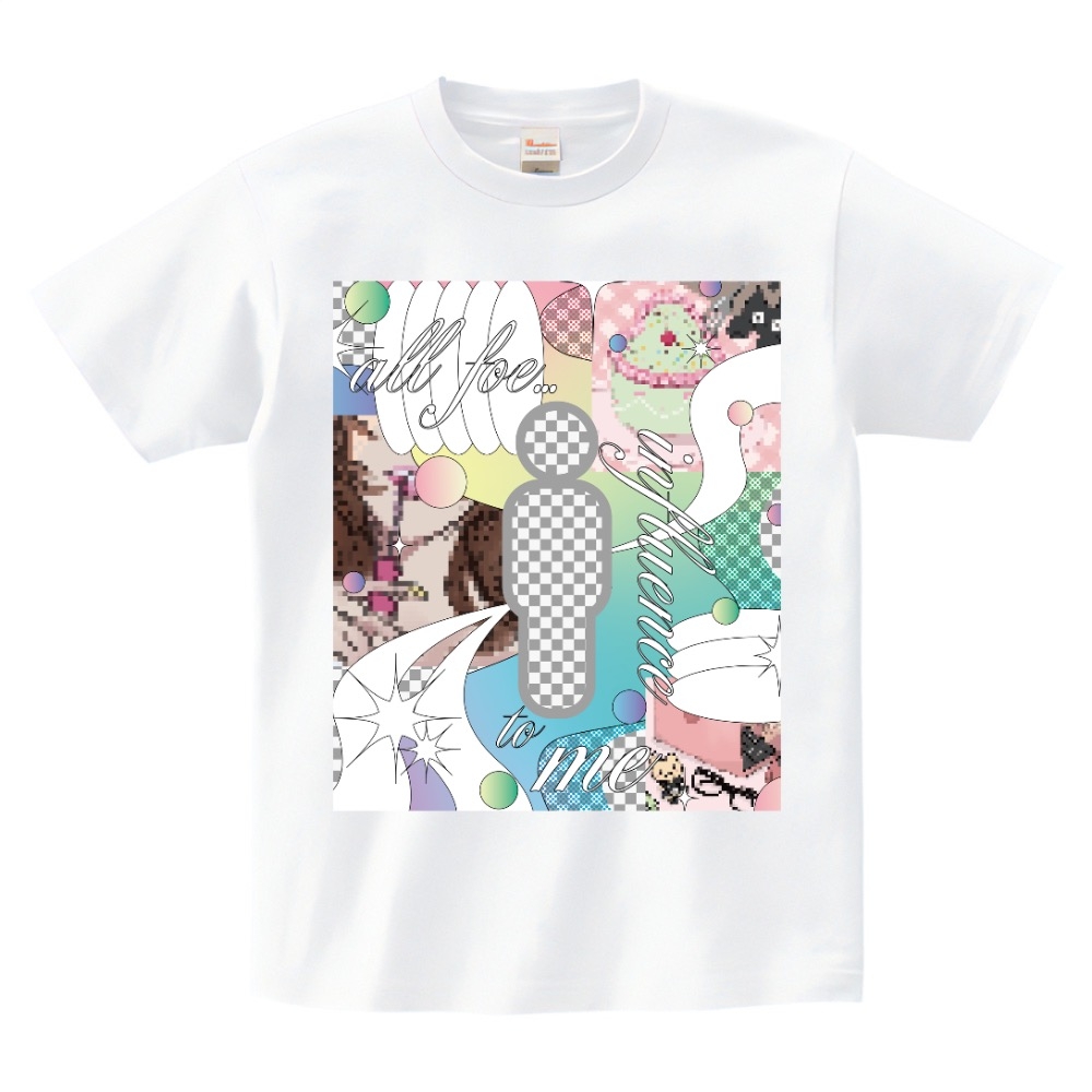 影響されやすい私のTシャツ